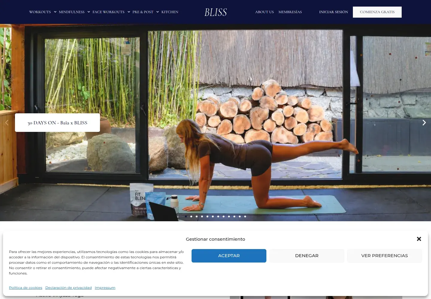 BLISS public homepage